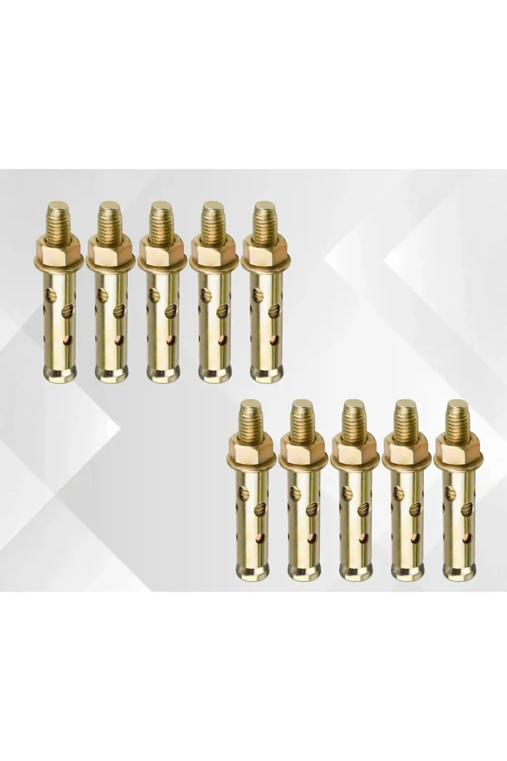 Gömlekli M6 Çelik Dübel Uzunluk 45 mm (10 ADET) 1185222