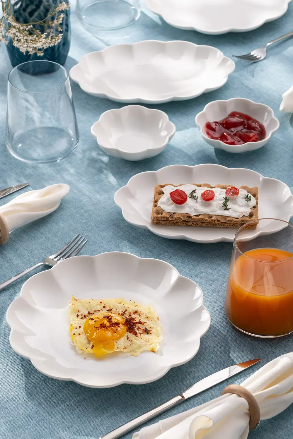 Gonca 14 Parça 6 Kişilik Kahvaltı Takımı