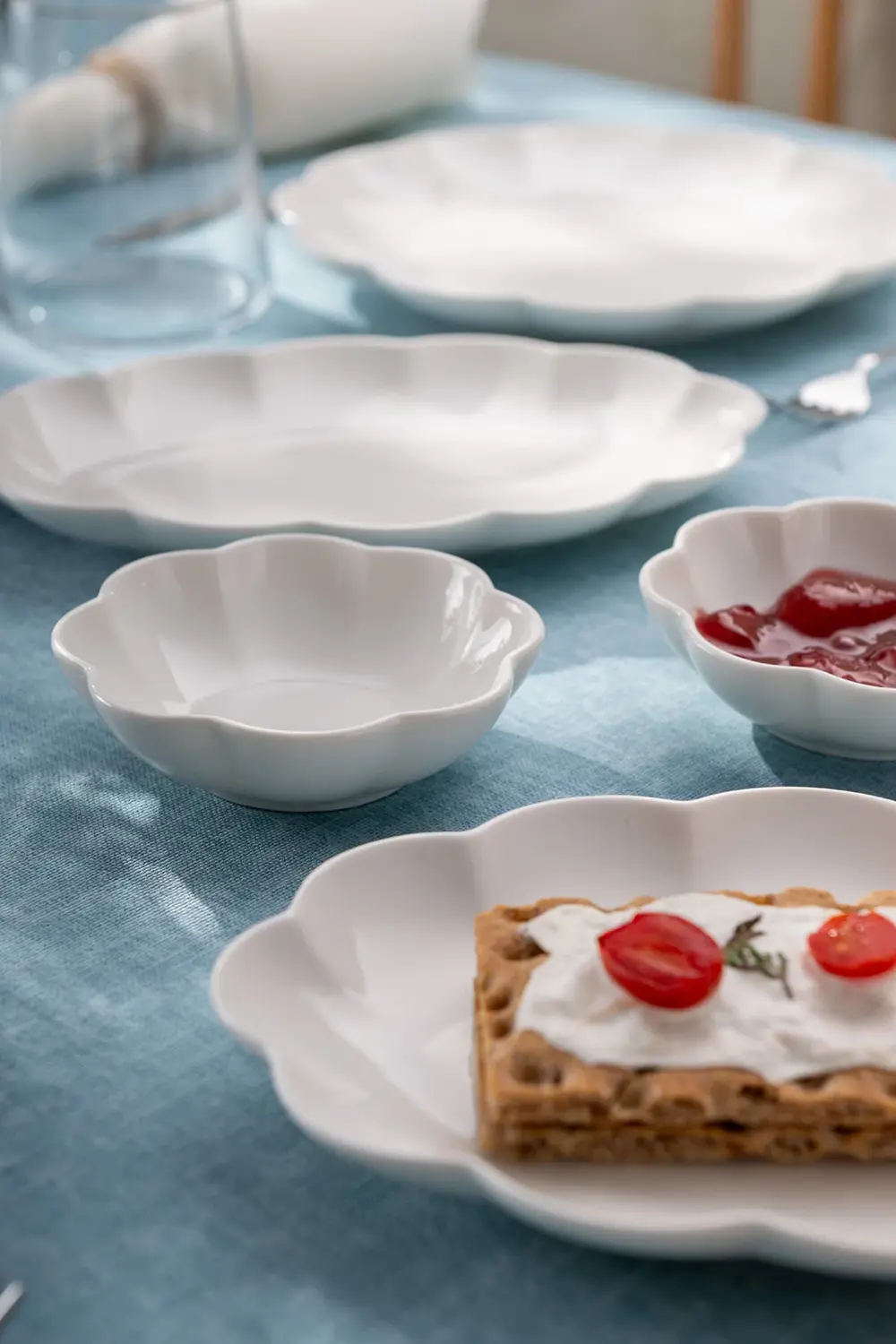 Gonca 14 Parça 6 Kişilik Kahvaltı Takımı