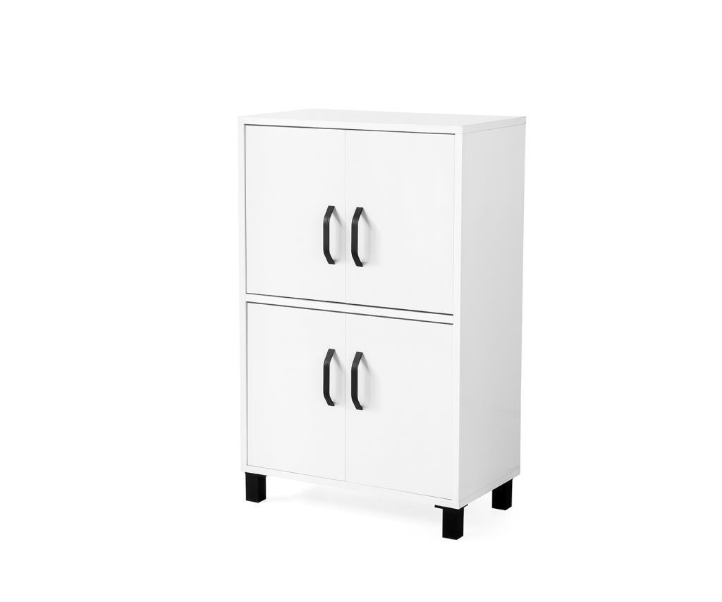 Sivas Gözde Mobilya Gonca Dört Kapaklı Çok Amaçlı Dolap Beyaz 62,5X35x99 Sivas Gözde Mobilya Gonca Dört Kapaklı Çok Amaçlı Dolap Beyaz 62,5X35x99