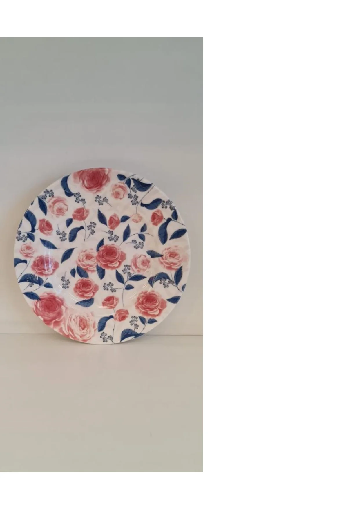 gönül collection gül desenli tabak