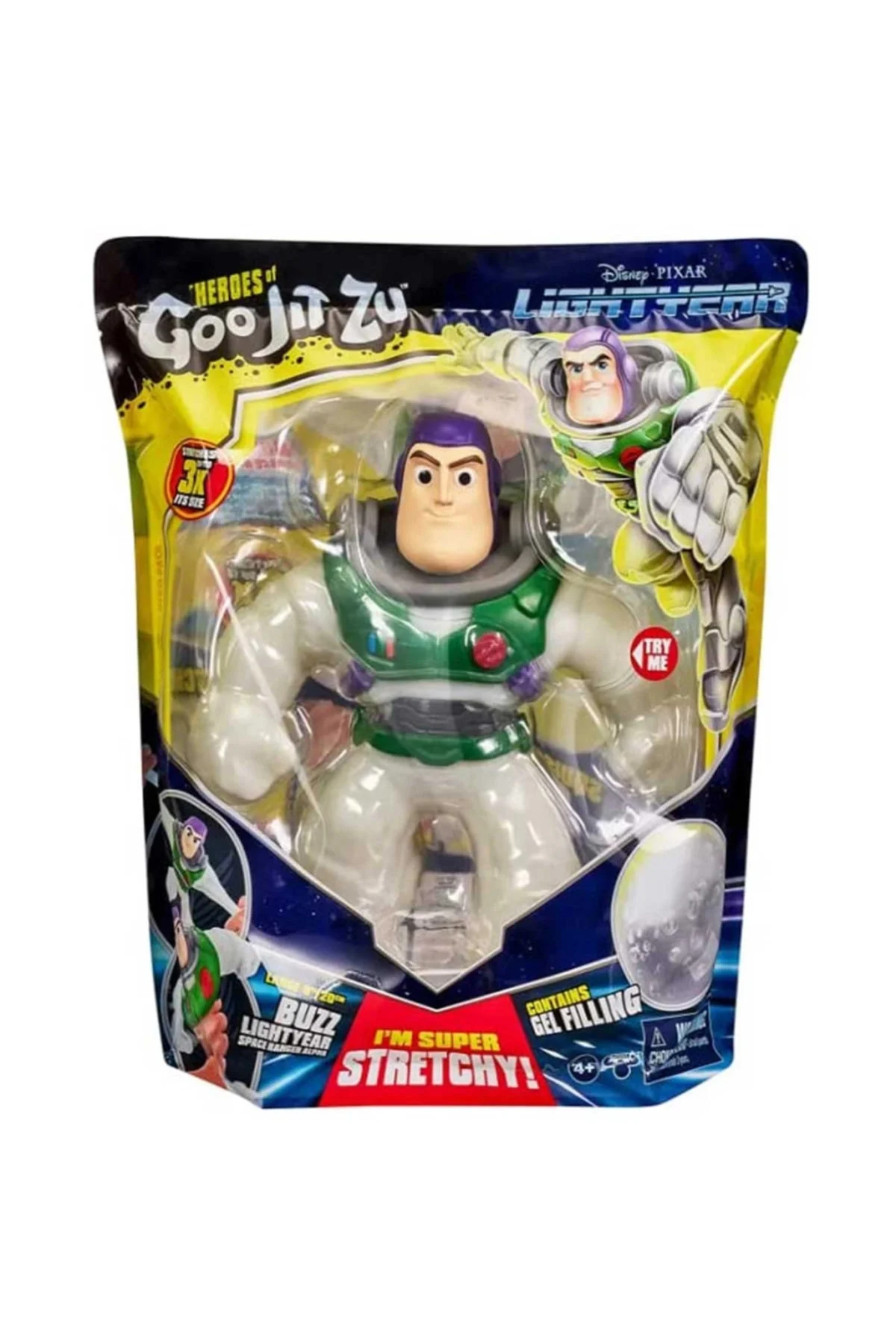 Goo Jit Zu Supagoo Buzz Lightyear Süper Elastik Figür 20 cm