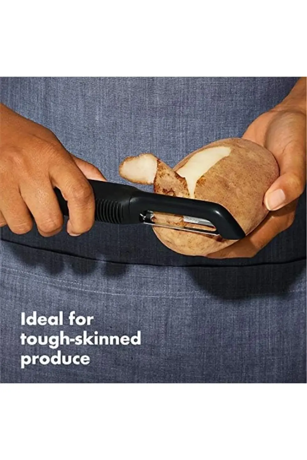 Good Grips Aksesuarlı Döner Soyma Aleti/Tasarruflu Soyma Aleti, S