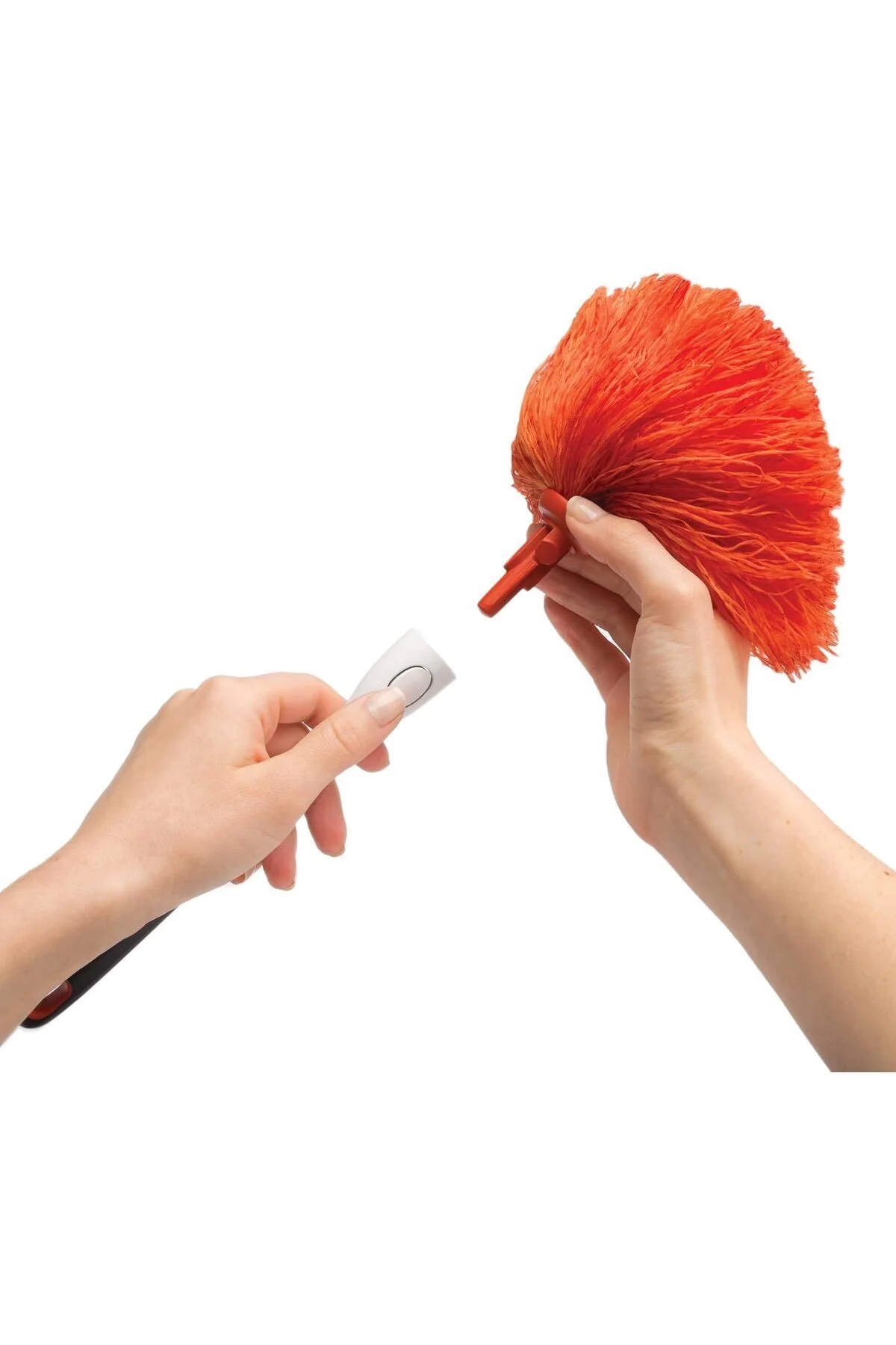 Good Grips fırça ile mikrofiber von – turuncu - Görsel 2
