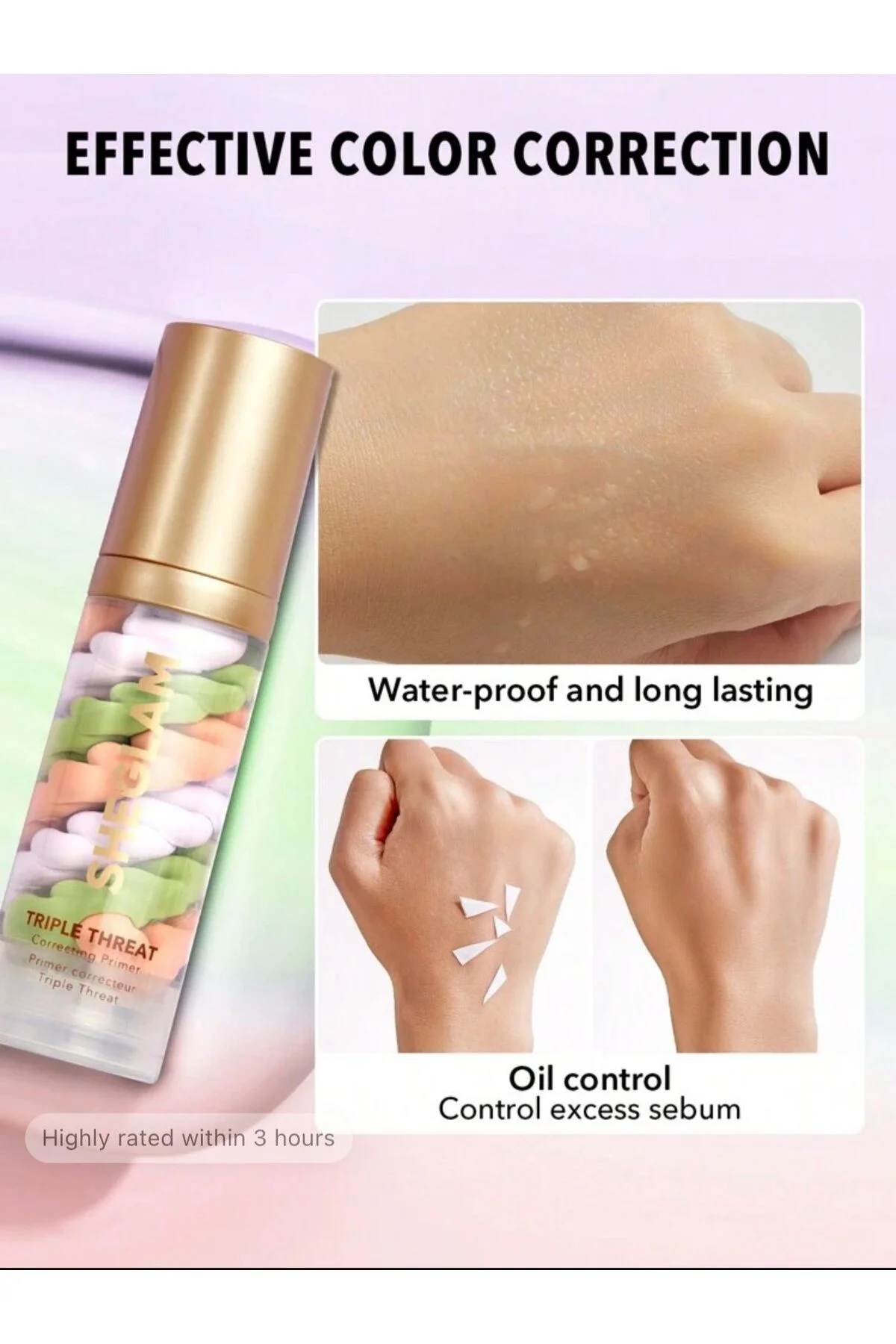 Good Hydrating Makyaj Bazı triple threat correcting primer
