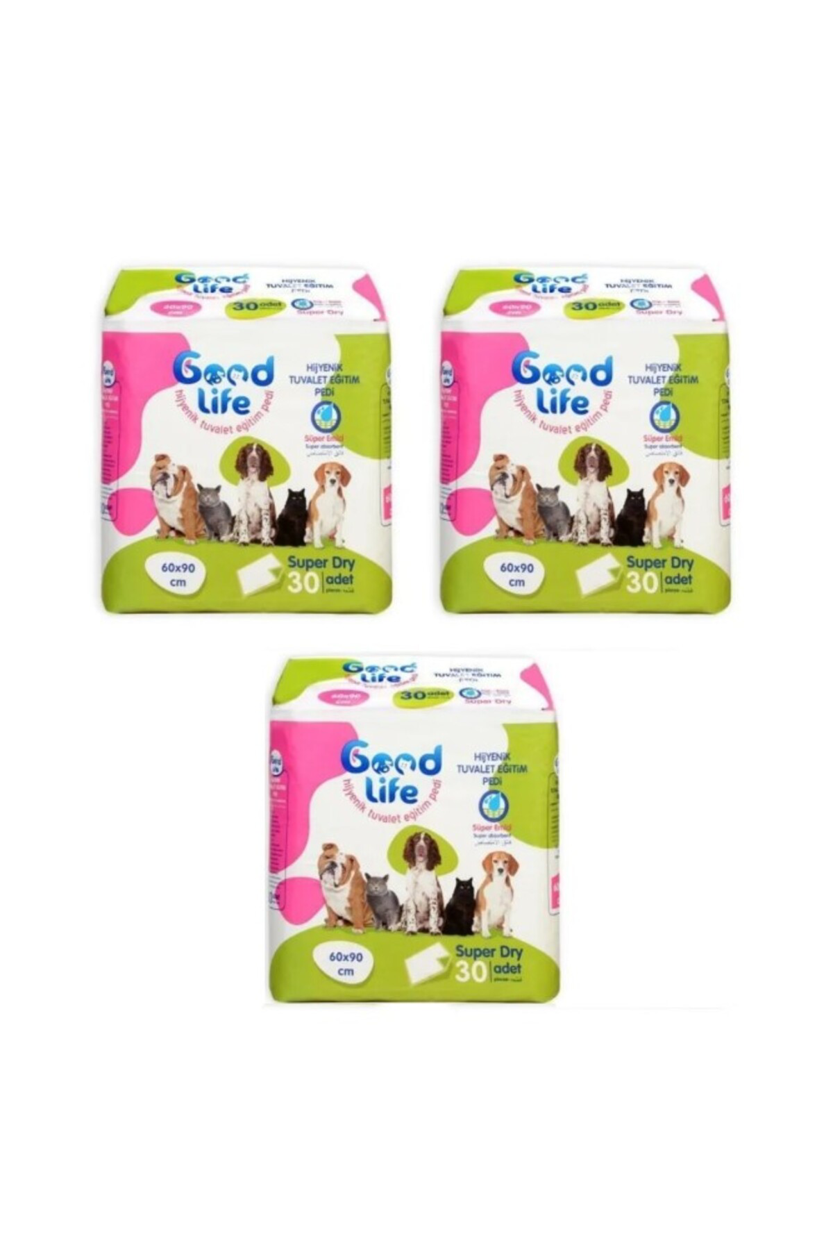 Good Life Kedi-köpek Tuvalet Eğitim Çiş Pedi Ve Yatak Koruyucu 60
