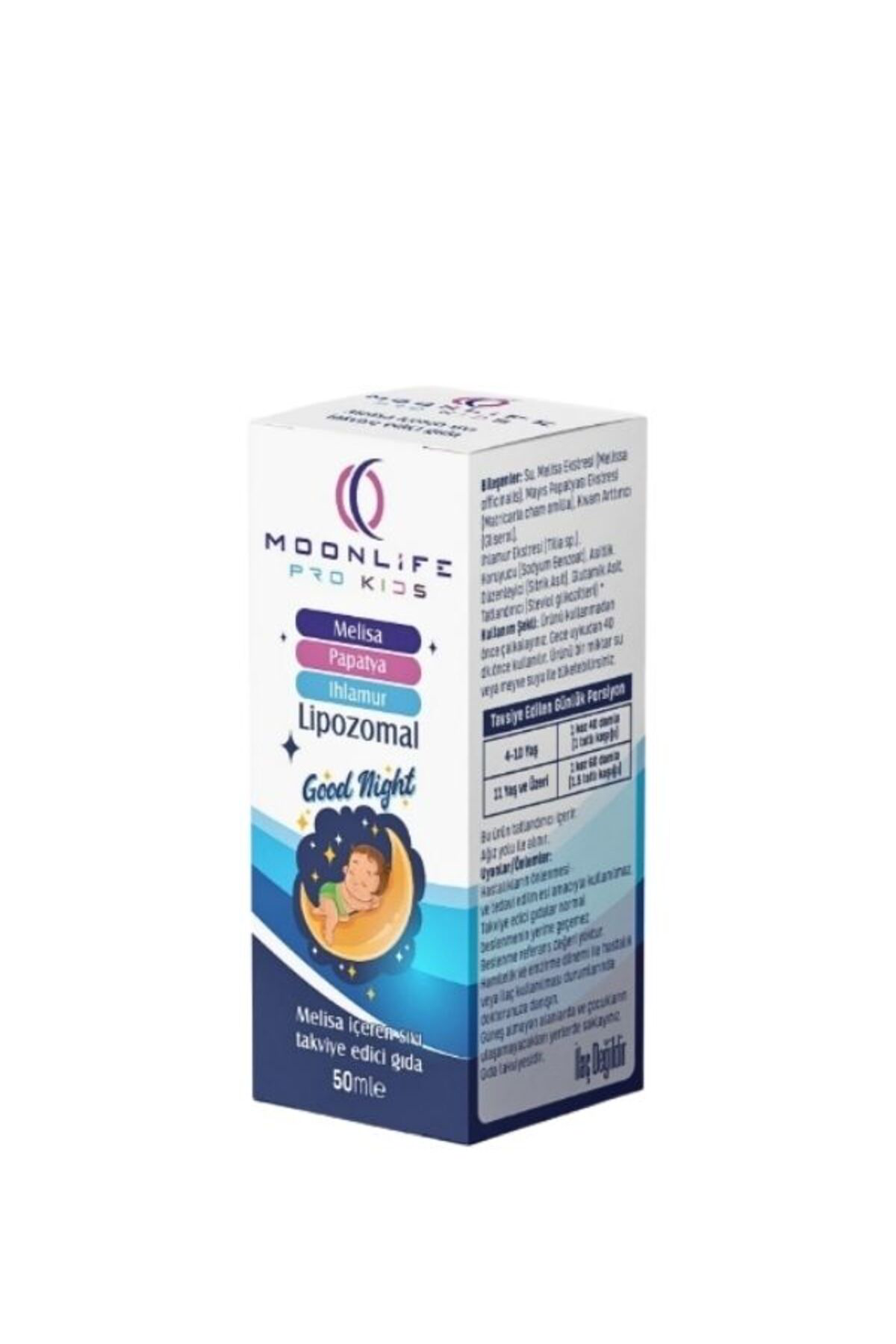 Good Night Melisa Içeren Takviye Edici Gıda ( Lipozomal ) Damla 5