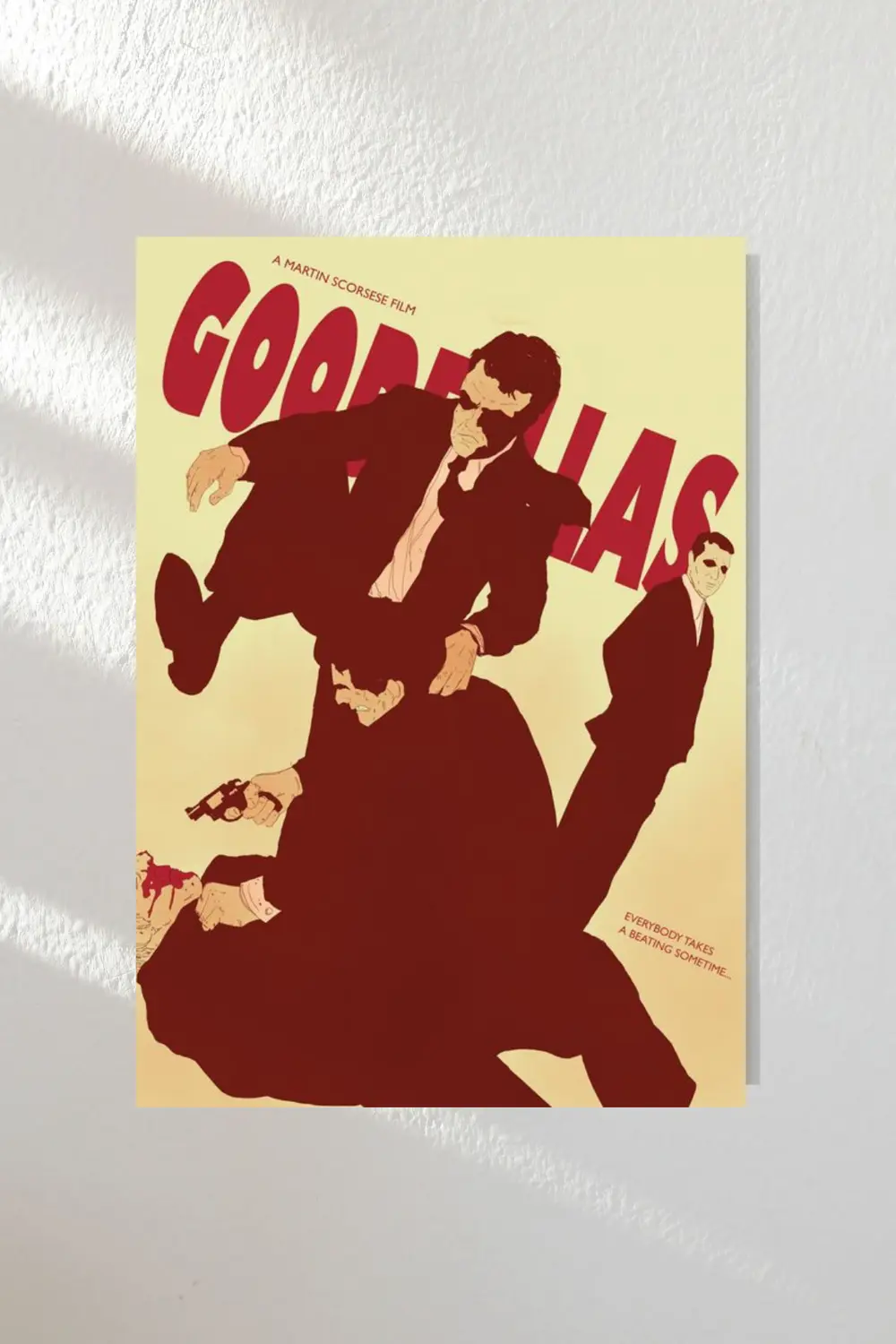 "goodfellas" Ahşap Poster Ikili Set 20*15 Cm