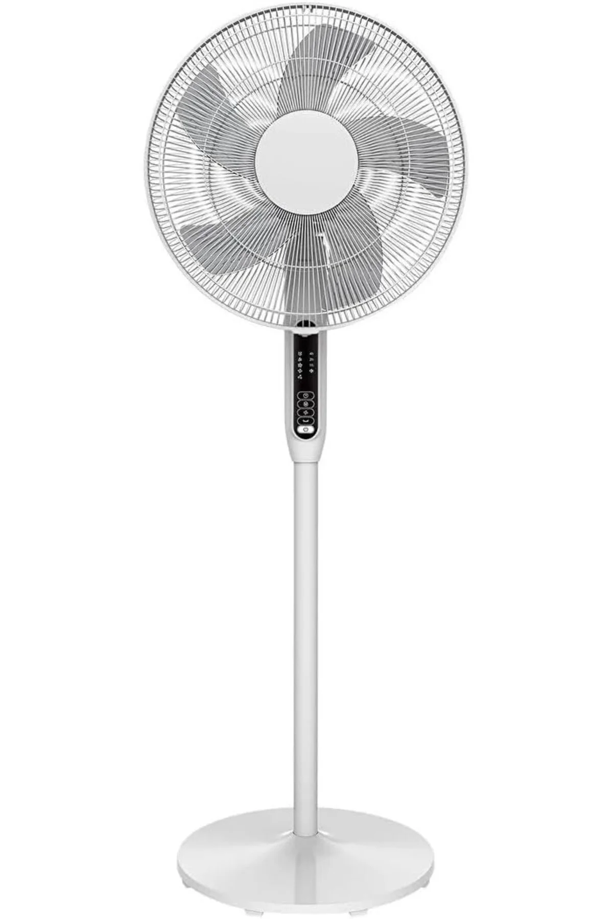 GoodHome 40 cm Ayaklı Vantilatör, 3 Hız Kademeli, 7 Saat Zamanlay