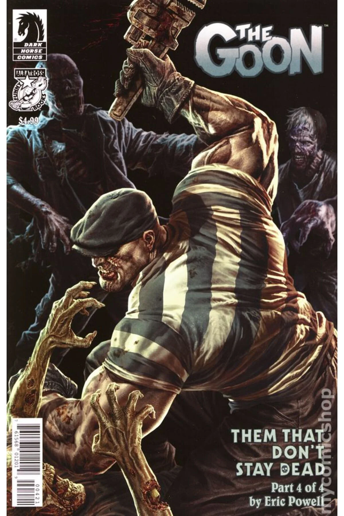 Goon Them That Don't Stay Dead #4b (İNGİLİZCE) Lee Bermejo Kapak