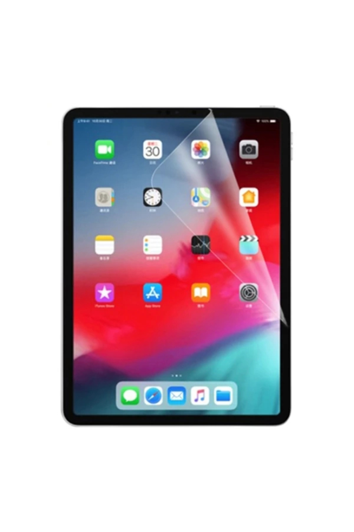 Butik Gor Apple İpad Pro 12.9 (2021)- (2020)- (2018) Darbe Emici Ekran