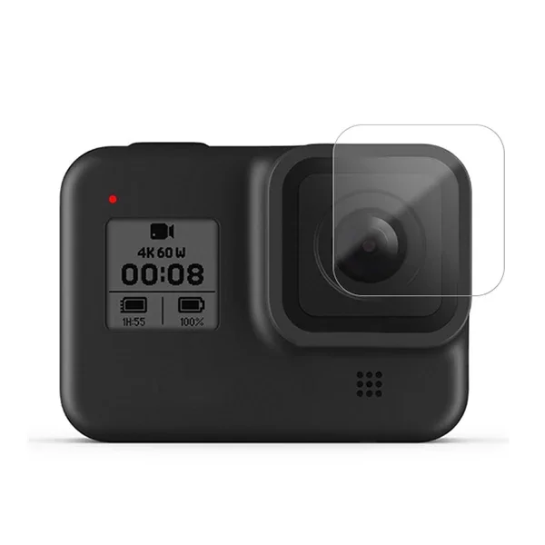 GOR Gopro Hero 8 2in1 Darbe Emici Ekran Koruyucu 2 SET-1852 GOR Gopro Hero 8 2in1 Darbe Emici Ekran Koruyucu 2 SET-1852