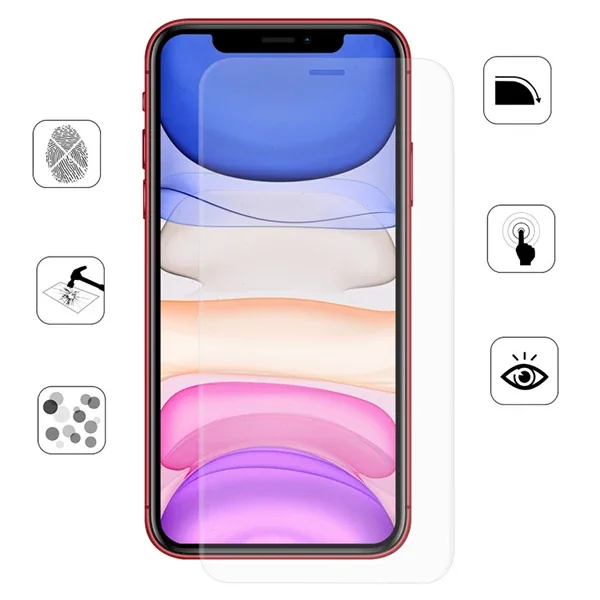 GOR İPhone 11 Pro Max 6.7 HD Ekran Koruyucu Jelatin 5 Adet Set-1852 GOR İPhone 11 Pro Max 6.7 HD Ekran Koruyucu Jelatin 5 Adet Set-1852
