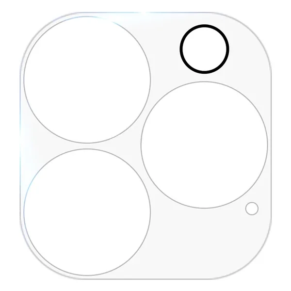 GOR İPhone 13 Pro 13 Pro Max 3D Tempered Cam Kamera Koruyucu 2Adet Set-1852