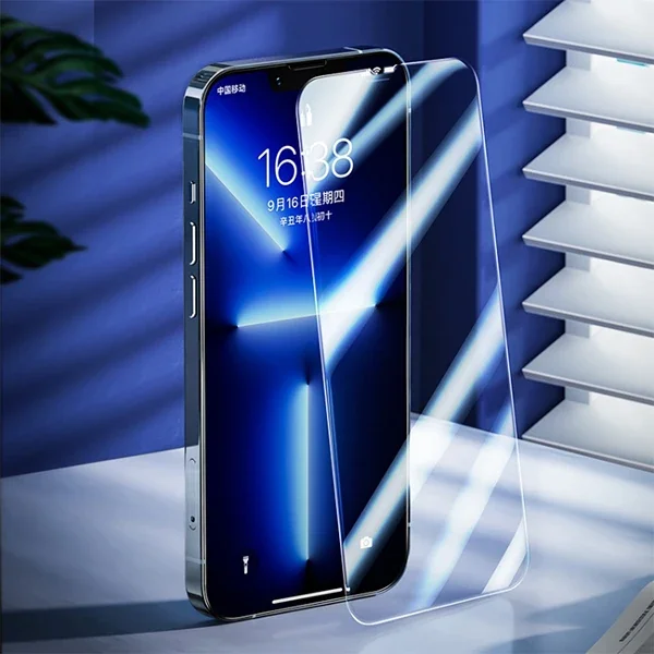 GOR iPhone 13 Pro Max Darbe Emici Ekran Koruyucu Jelatin 5 Adet Set-1852