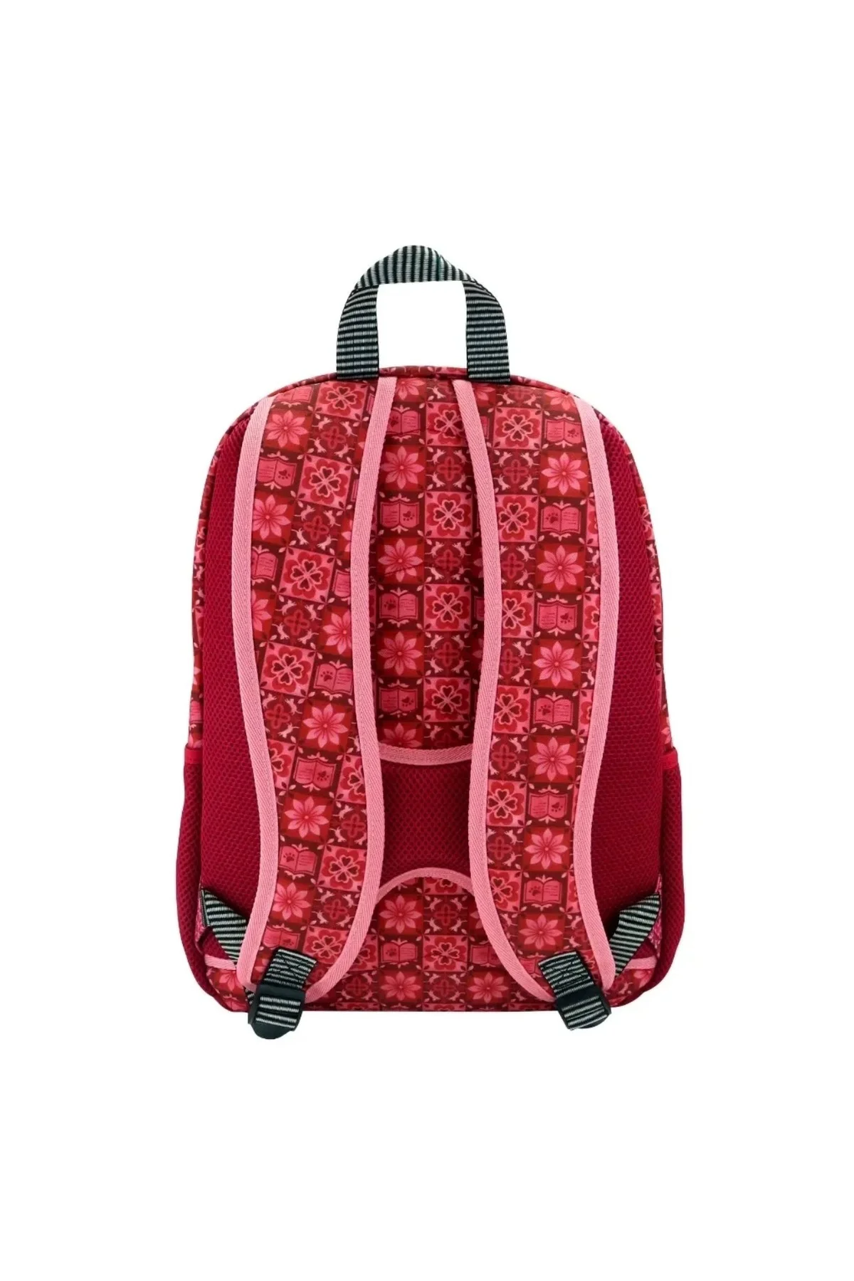 Gorjuss Kız Çocuk Sırt Çantası Pembe Bordo Desenli Okul Çantası⁠