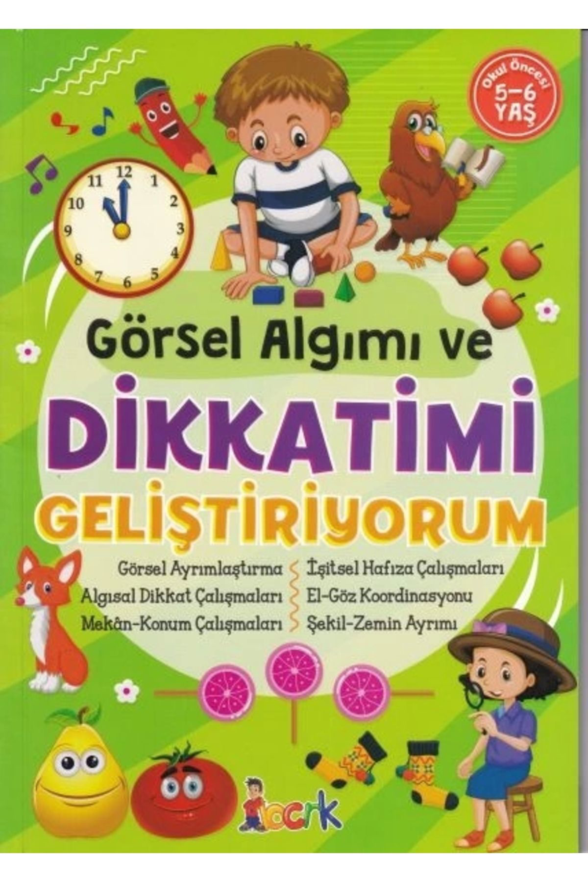Bicirik Yayinlari Görsel Algimi Ve Dikkatimi Geliştiriyorum