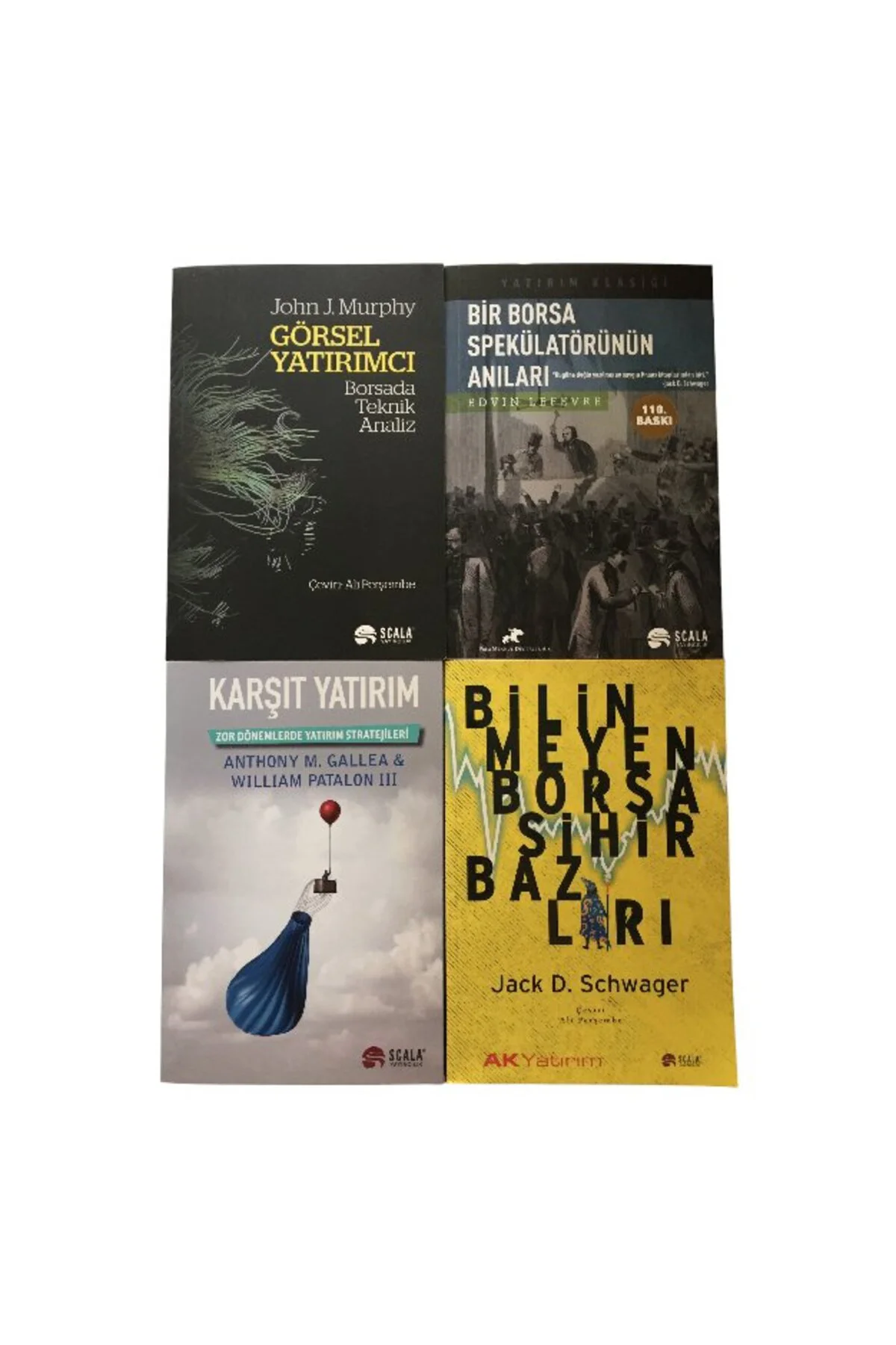 GORSEL YATIRIMCI+KARSIT YATIRIMCI+BIR BORSA SPEKULATORUN ANILARI+BILINMEYEN BORSA SIHIRBAZLARI 3SET Fiyatı, Yorumları ve Özellikleri