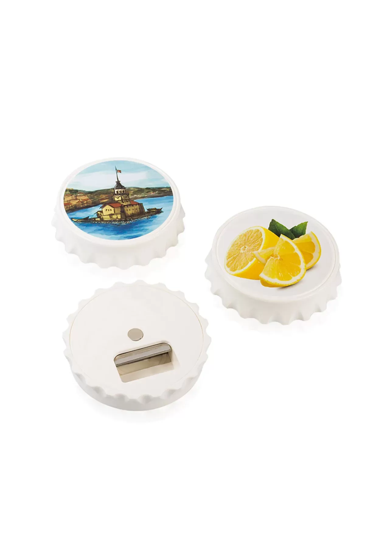 Just Cheap Store Görselli Baskılı Desenli Mıknatıslı Kapak Açacağı 1 Adet 564