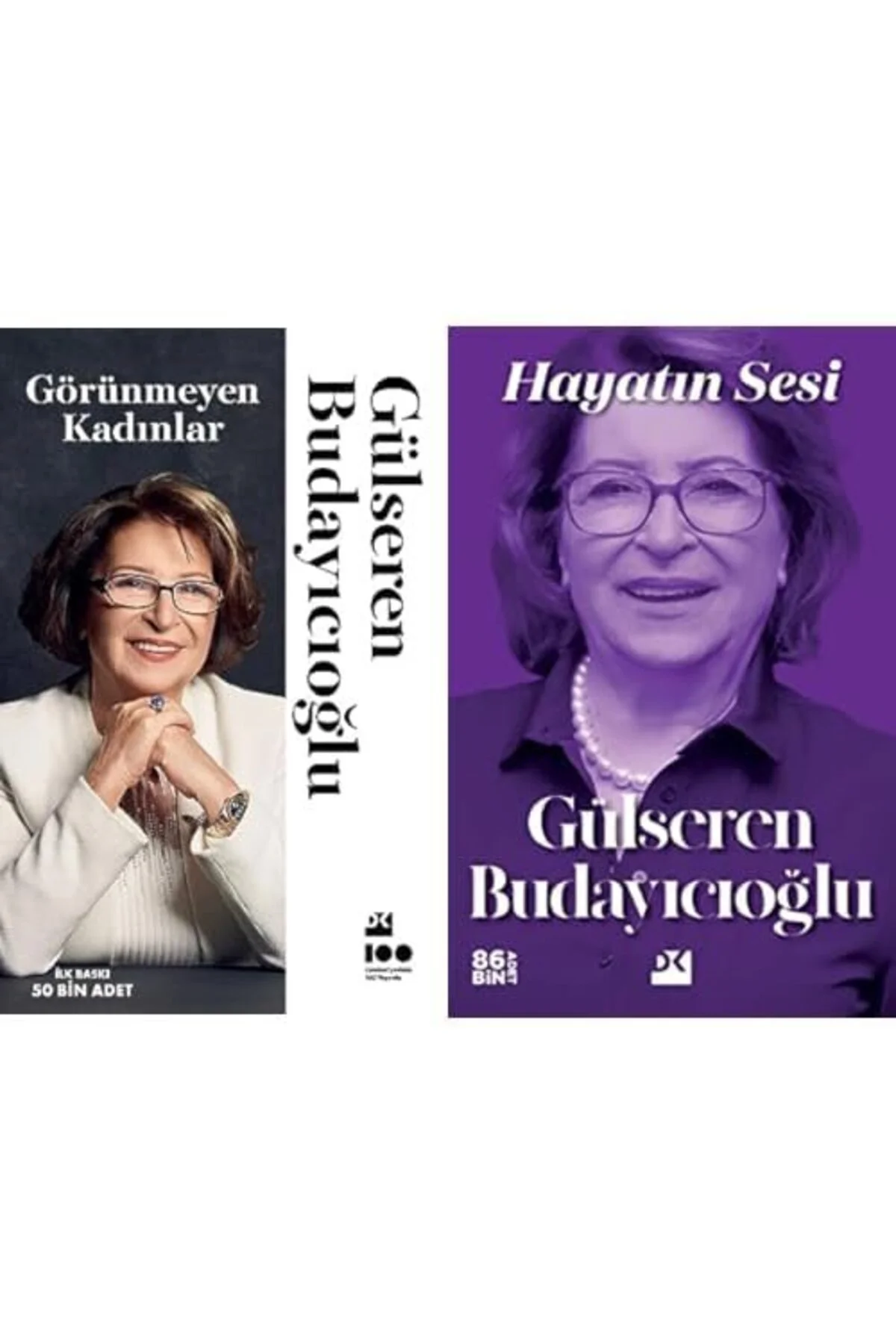gorulmeyen kadinlar + hayatin sesi=(2kitap)
