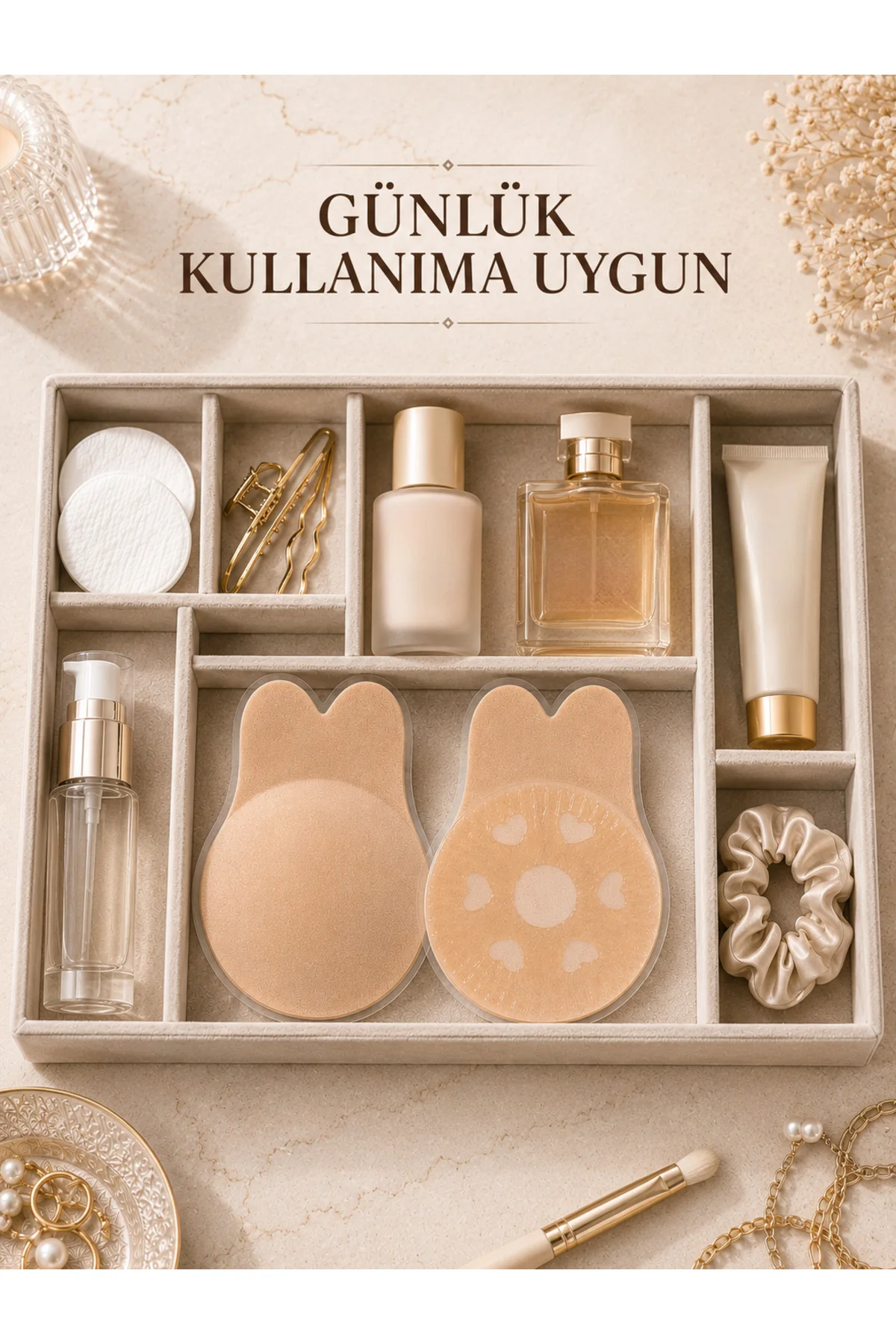 Görünmez Kendinden Yapışkanlı Destek Pedi Yeniden Kullanılabilir Silikon Destek Pedi Görünmez Kendinden Yapışkanlı Destek Pedi Yeniden Kullanılabilir Silikon Destek Pedi
