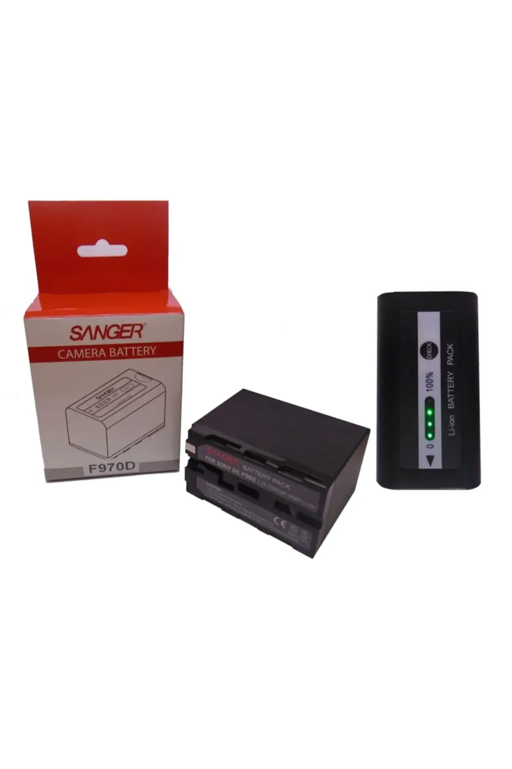 Göstergeli Np-f970 Kamera Led Işık Bataryası