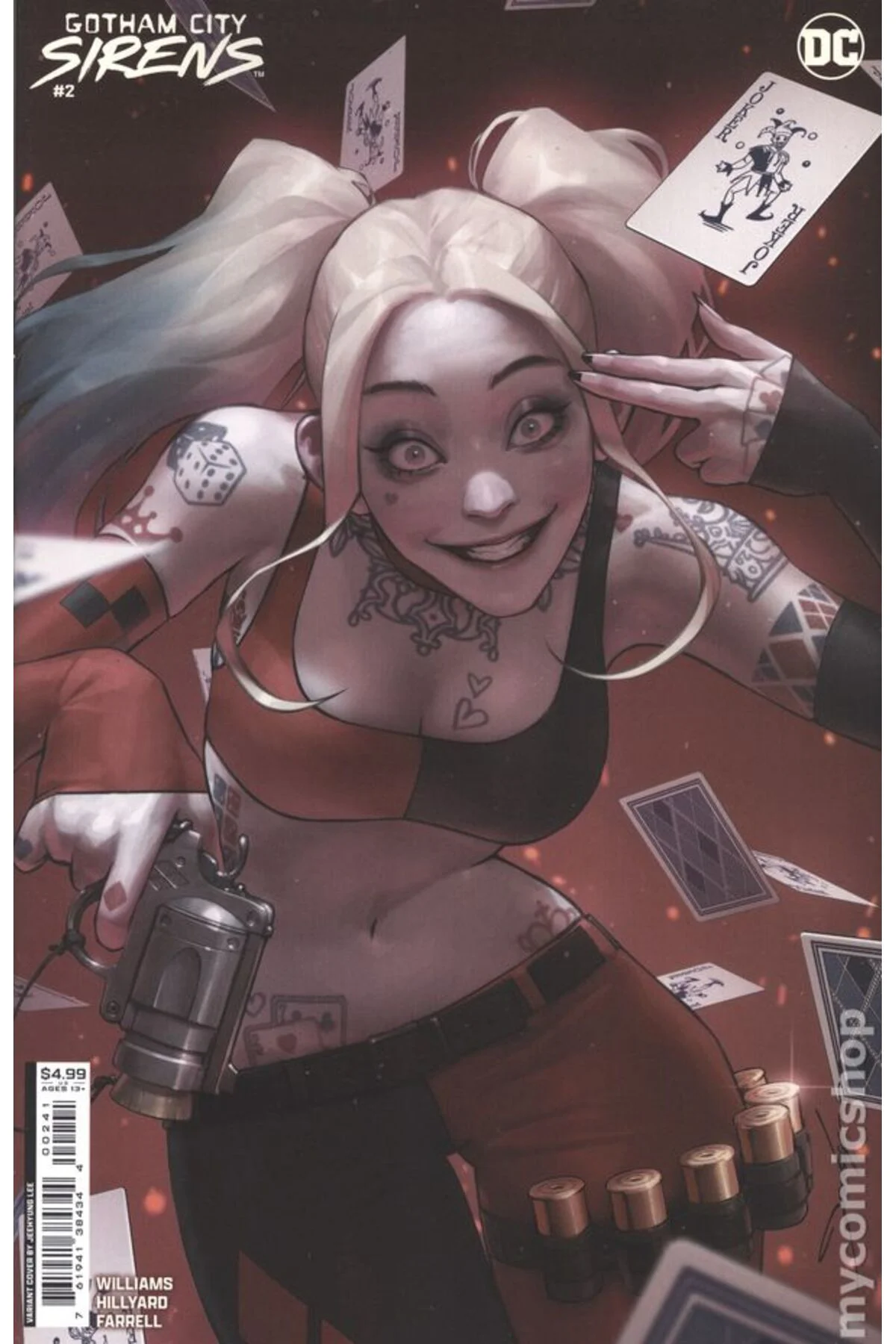 Gotham City Sirens #2C (ingilizce)