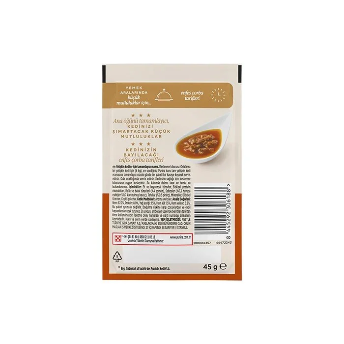 Gourmet Gold Soup Royale Somon Etli Kedi Çorbası 45gr