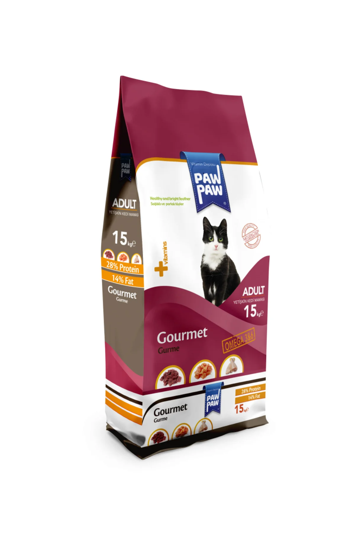Gourmet Gurme Yetişkin Kedi Maması 15 KG