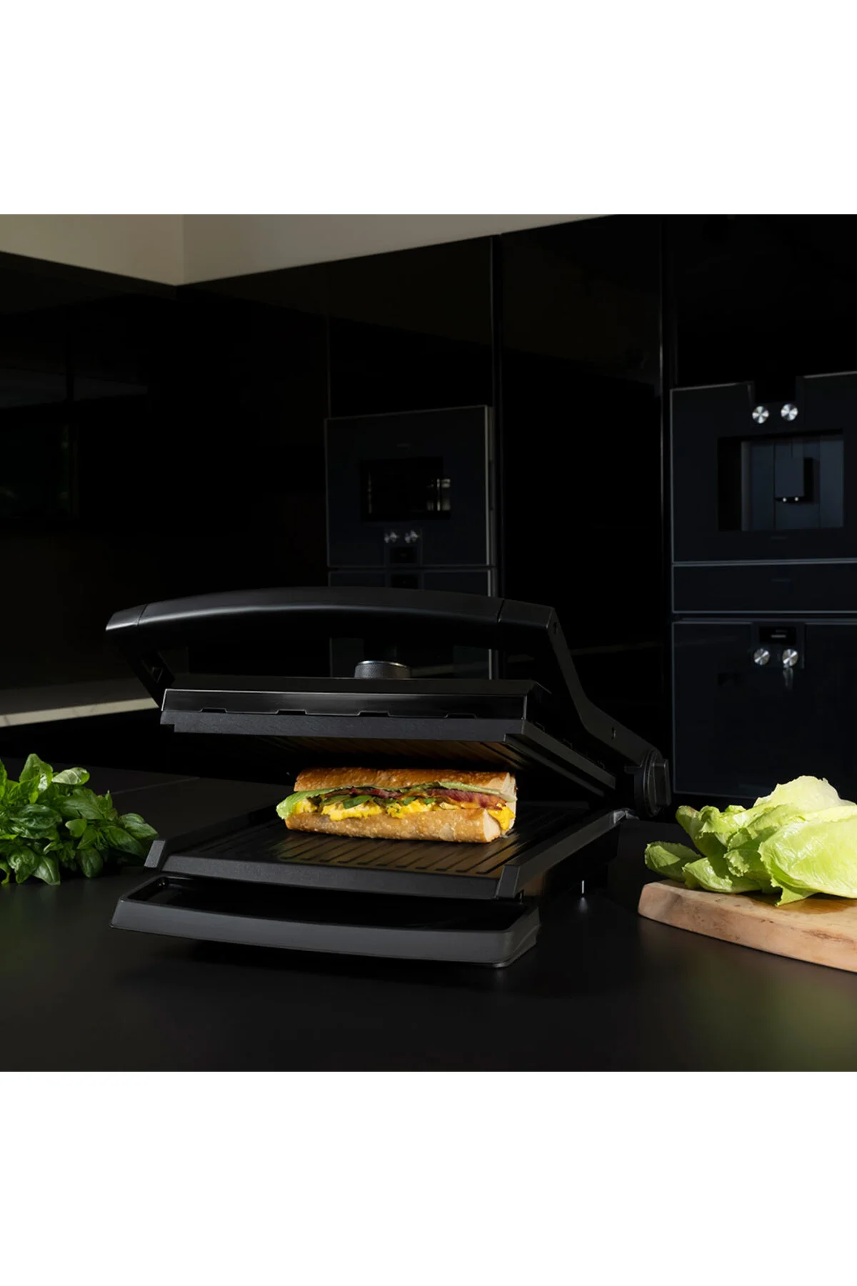 Gourmet Pro Grill & Tost Makinesi 1950W Füme