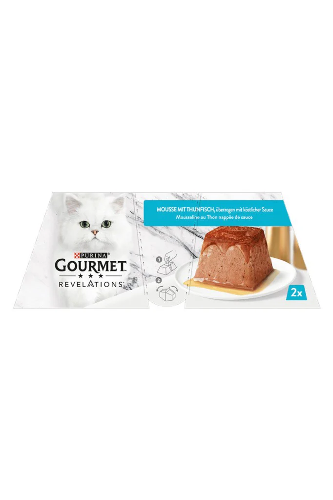 Gourmet Revelations Ton Balıklı ve Soslu Kedi Maması 2x57GR :114Gr