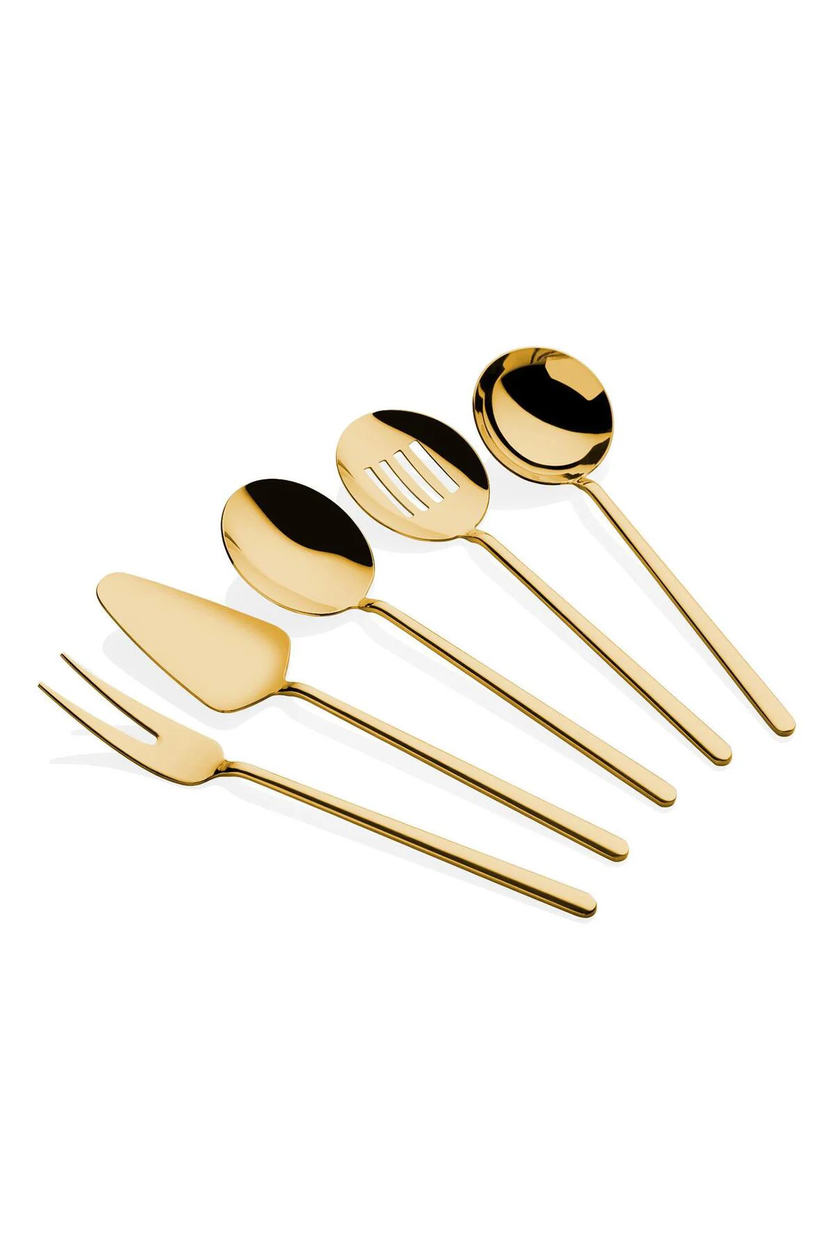 Gourmet Servis Takımı Gold 5 Parça