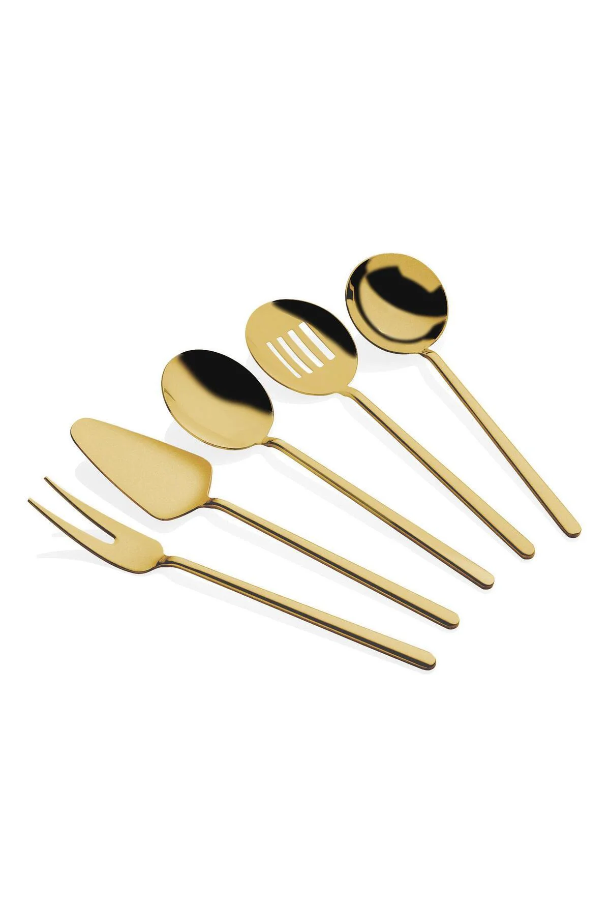 Gourmet Servis Takımı Gold 5 Parça