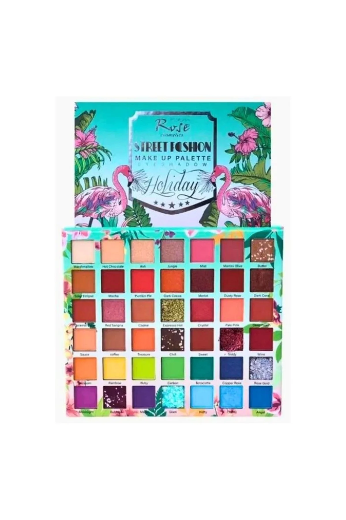 Göz Alıcı Kaliteli Pigmantasyoniu Aynalı 42li Flmingoo Far Seti (