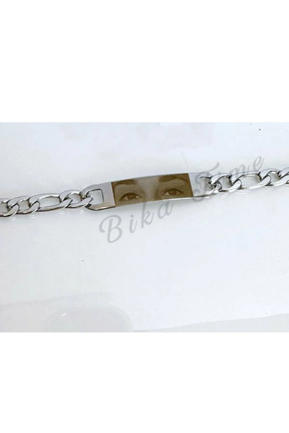 Göz Bileklik Çeliktir Kişiye Özel tasarım - Asla paslanmaz