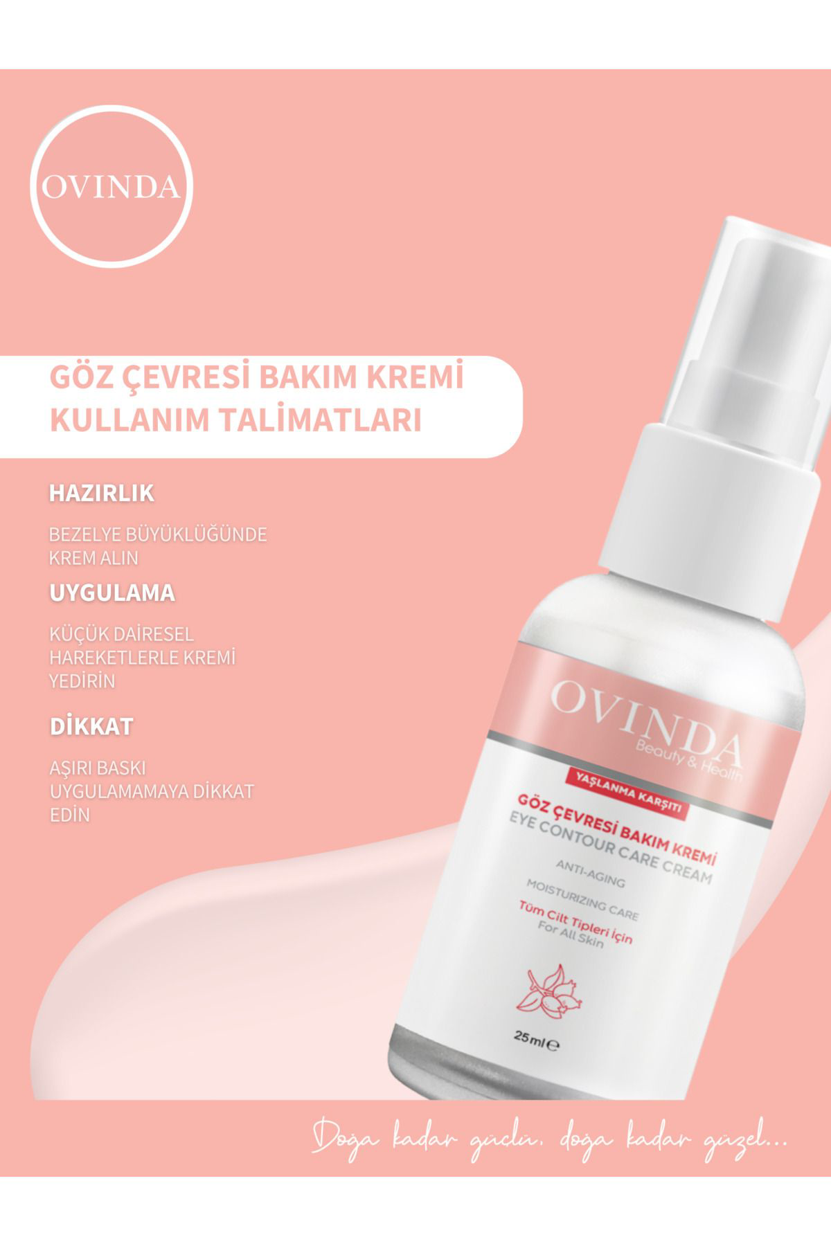 Ovinda Göz Çevresi Bakim Kremi 25 Ml