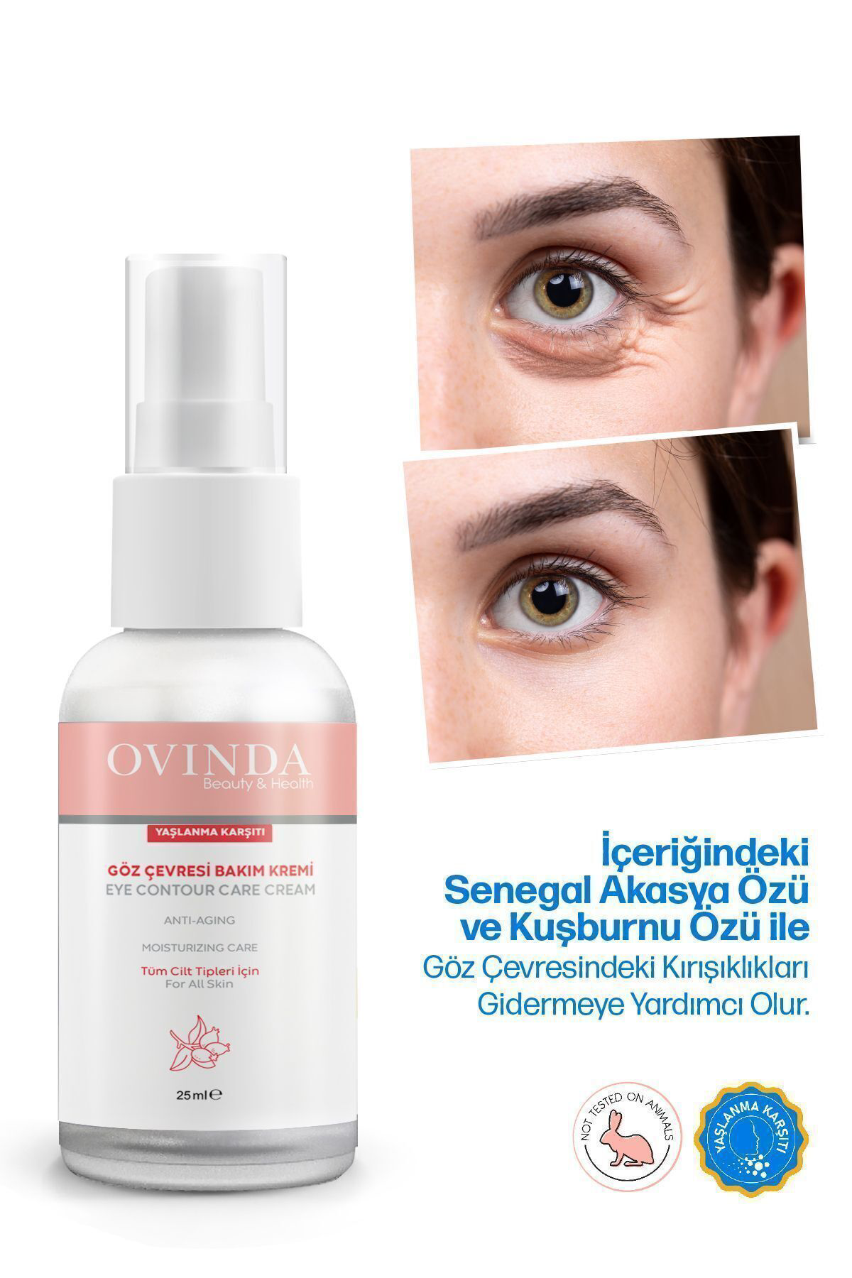 Ovinda Göz Çevresi Bakim Kremi 25 Ml