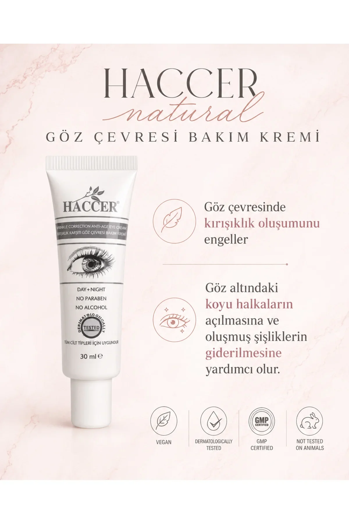 Göz Çevresi Bakım Kremi 30ml Göz Çevresi Bakım Kremi 30ml - Görsel 6
