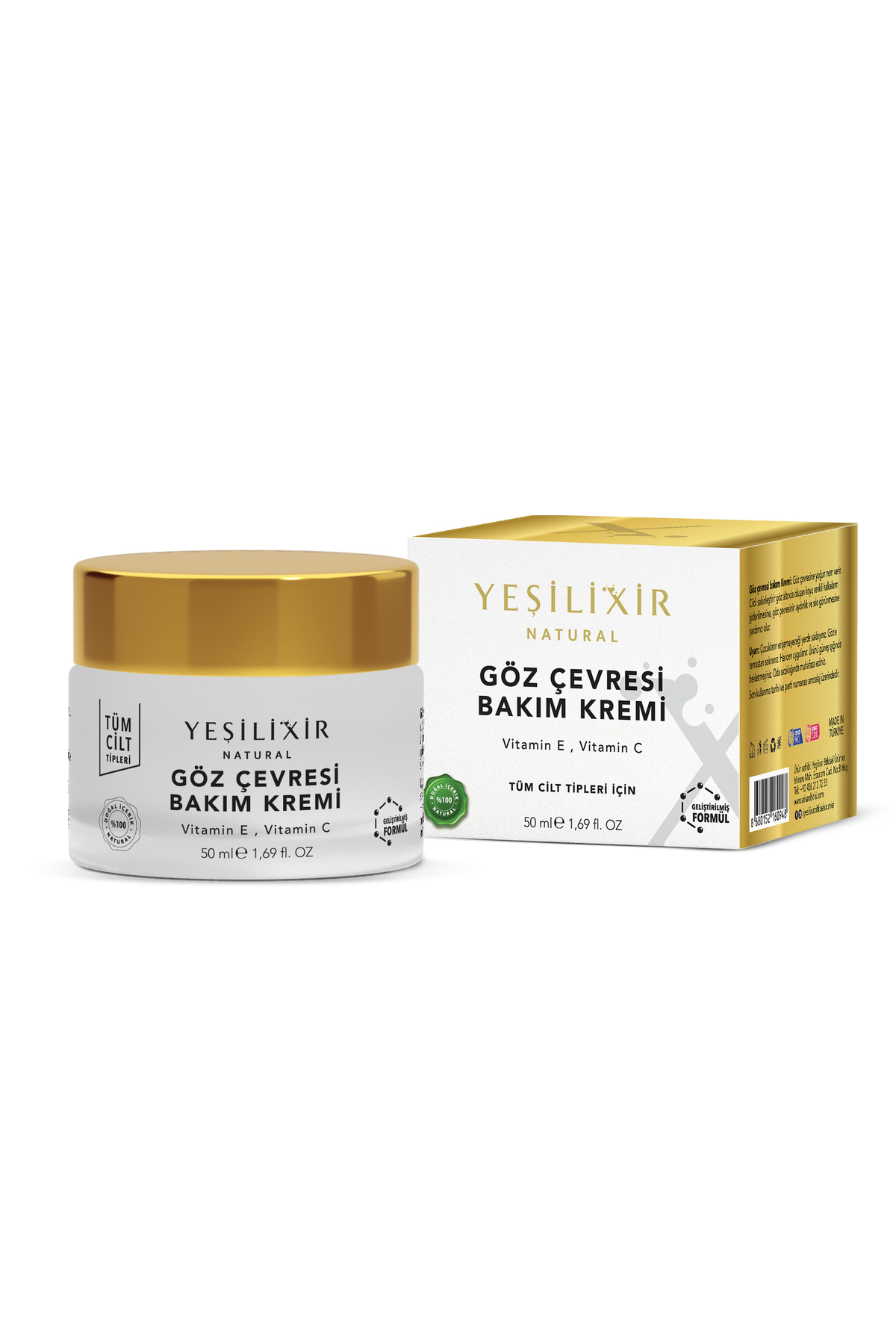 Yeşilxir Göz Çevresi Bakım Kremi 50 Ml