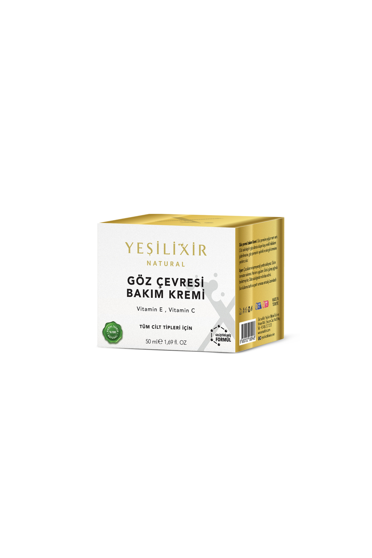 Yeşilxir Göz Çevresi Bakım Kremi 50 Ml