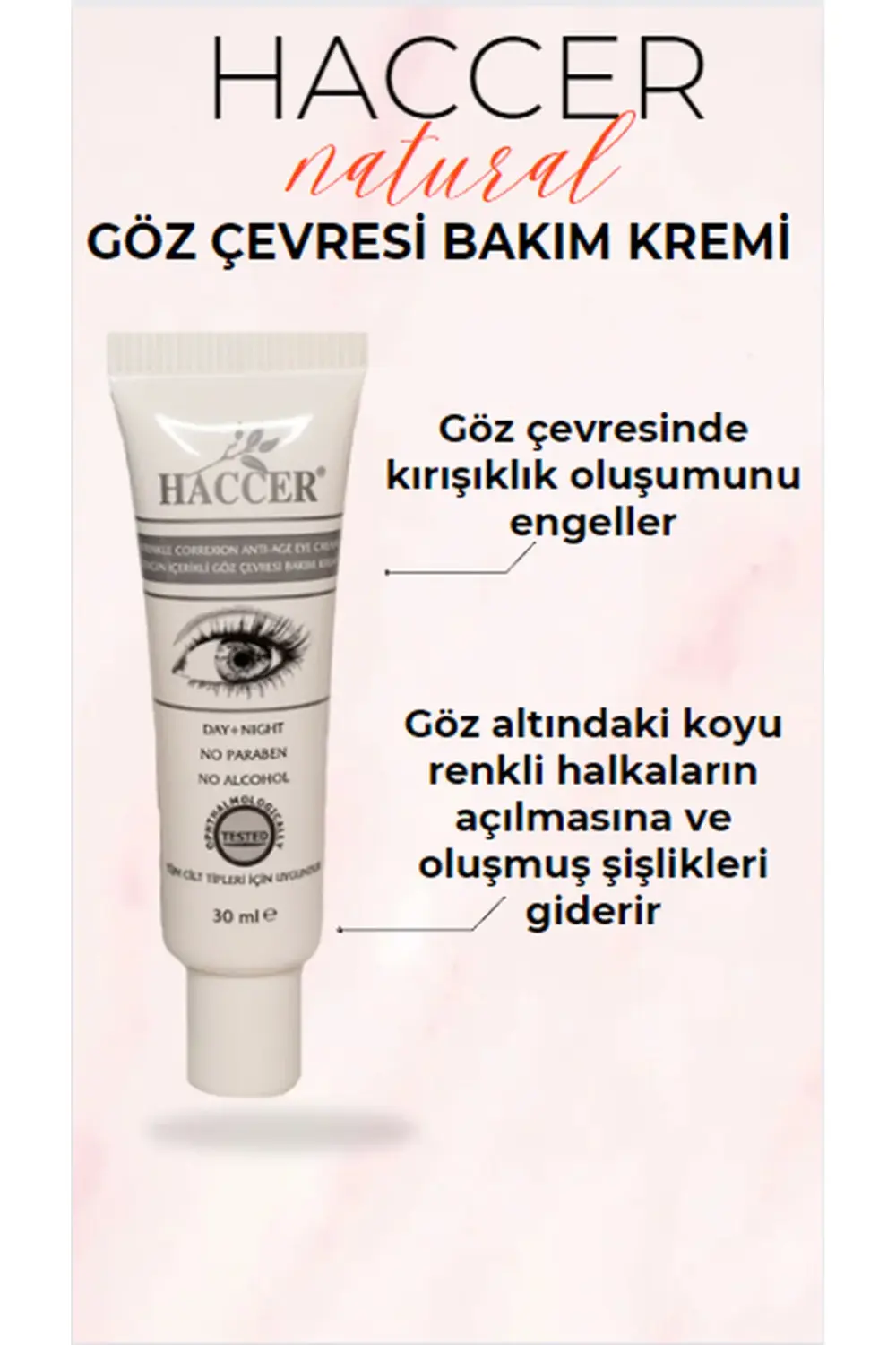Göz Çevresi Bakım Kremi 30ml