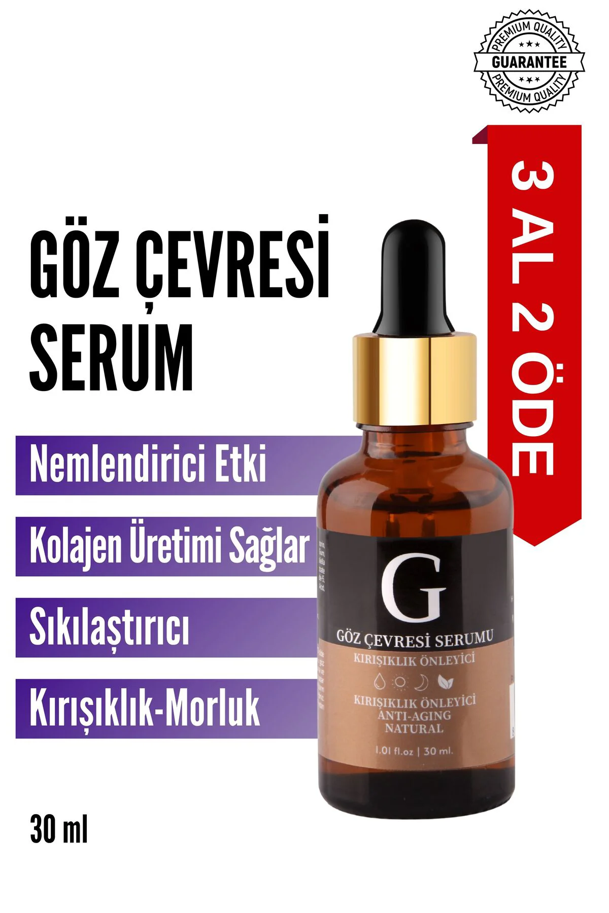 Göz Çevresi Canlandırıcı (GÖZALTI MORLUĞU, TORBALANMA, ŞİŞLİK) Gö