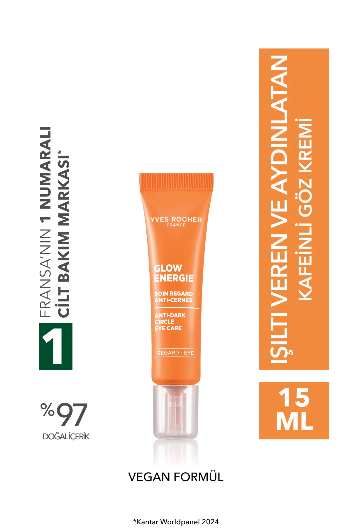 Göz Kremi-Aydınlatıcı Etkili-Işıltı Veren Antioksidan Botanik Kom