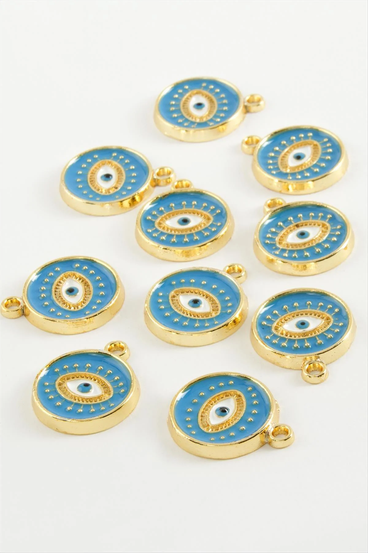 Göz Tek Kulp Mineli Bileklik ve Kolye Ucu Aparatı 1 Adet