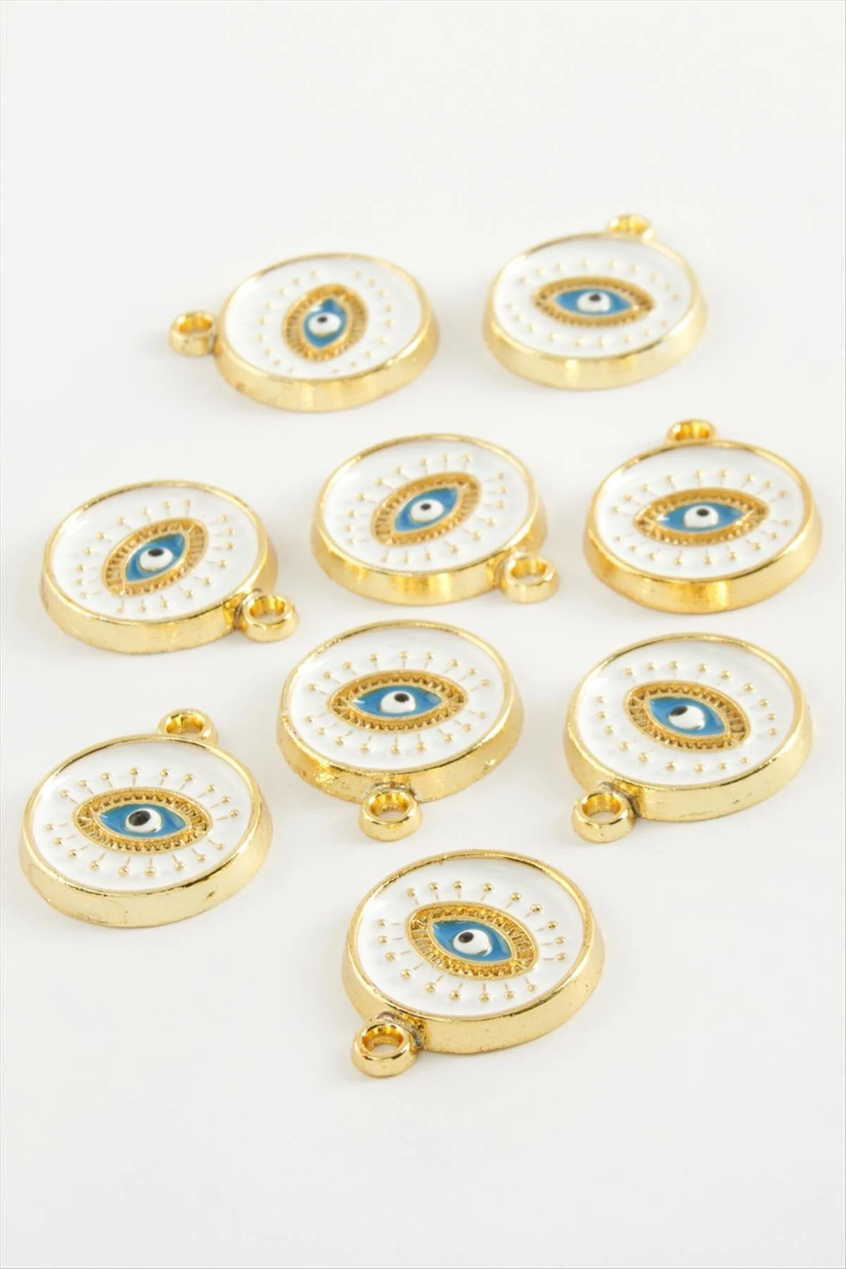 Göz Tek Kulp Mineli Bileklik ve Kolye Ucu Aparatı 1 Adet