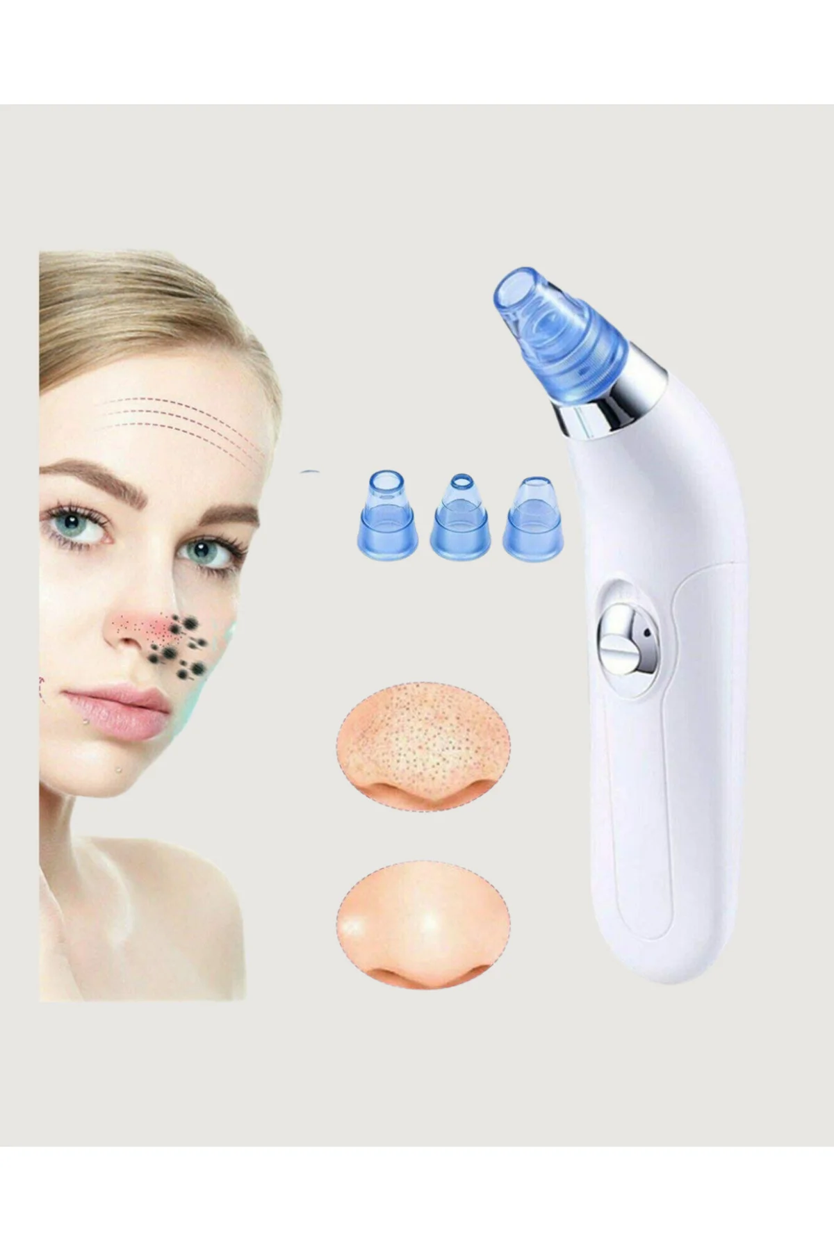 Gözenek Açıcı Buhar Etkili Vakumlu Siyah Nokta Temizleyici – Fark