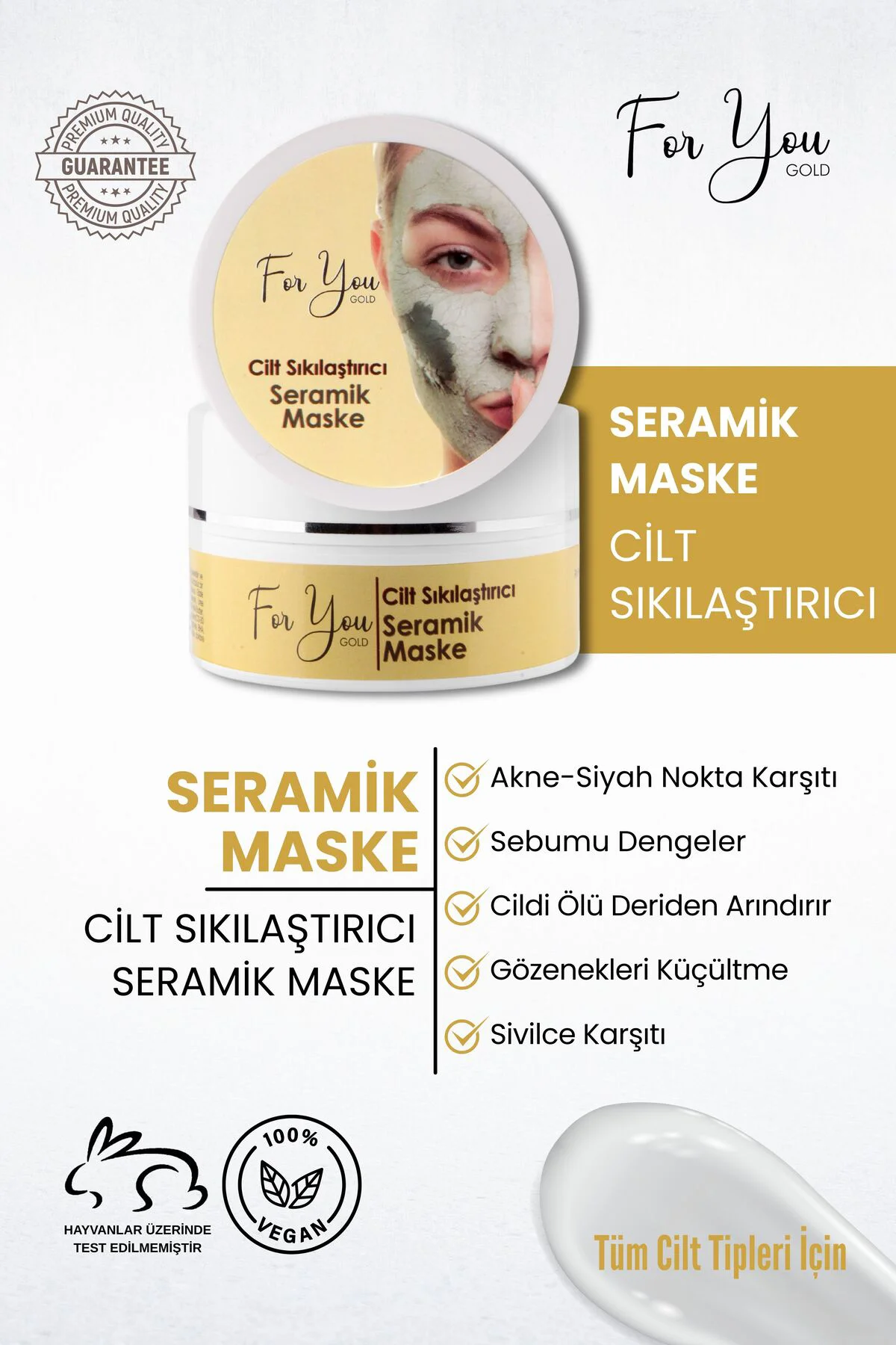 Gözenek Sıkılaştırıcı, Akne-sivilce Karşıtı, Cilt Sıkılaştırıcı, 