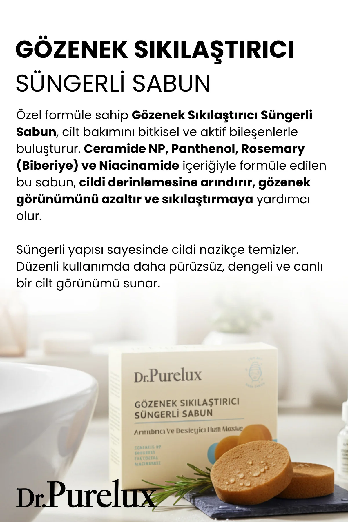 Gözenek Sıkılaştırıcı, Arındırıcı & Besleyici (Hızlı Maske) Makya