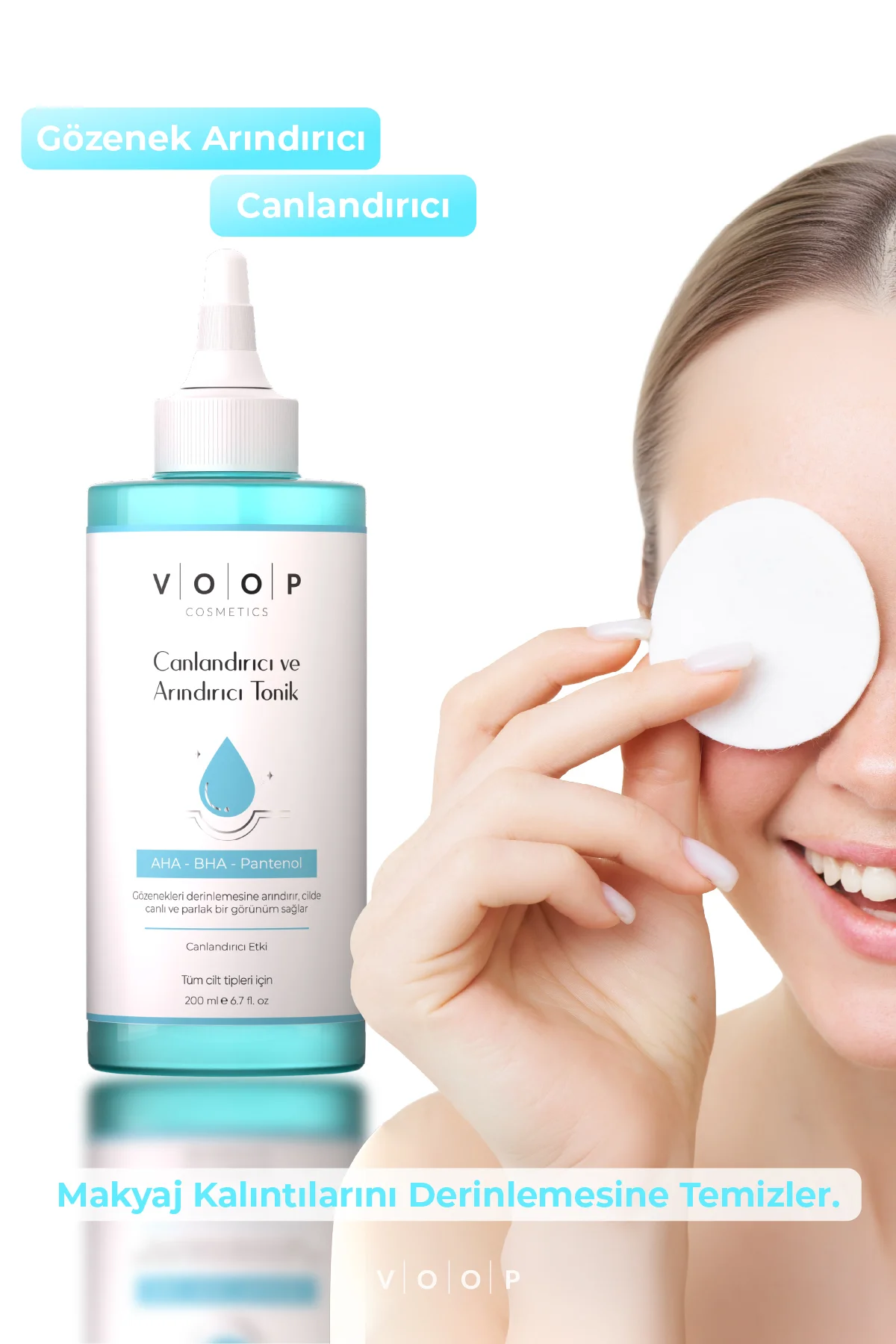 Gözenek Sıkılaştırıcı Canlandırıcı Arındırıcı Siyah Nokta Karşıt Glikolik Salisilik Asit Tonik 200ml