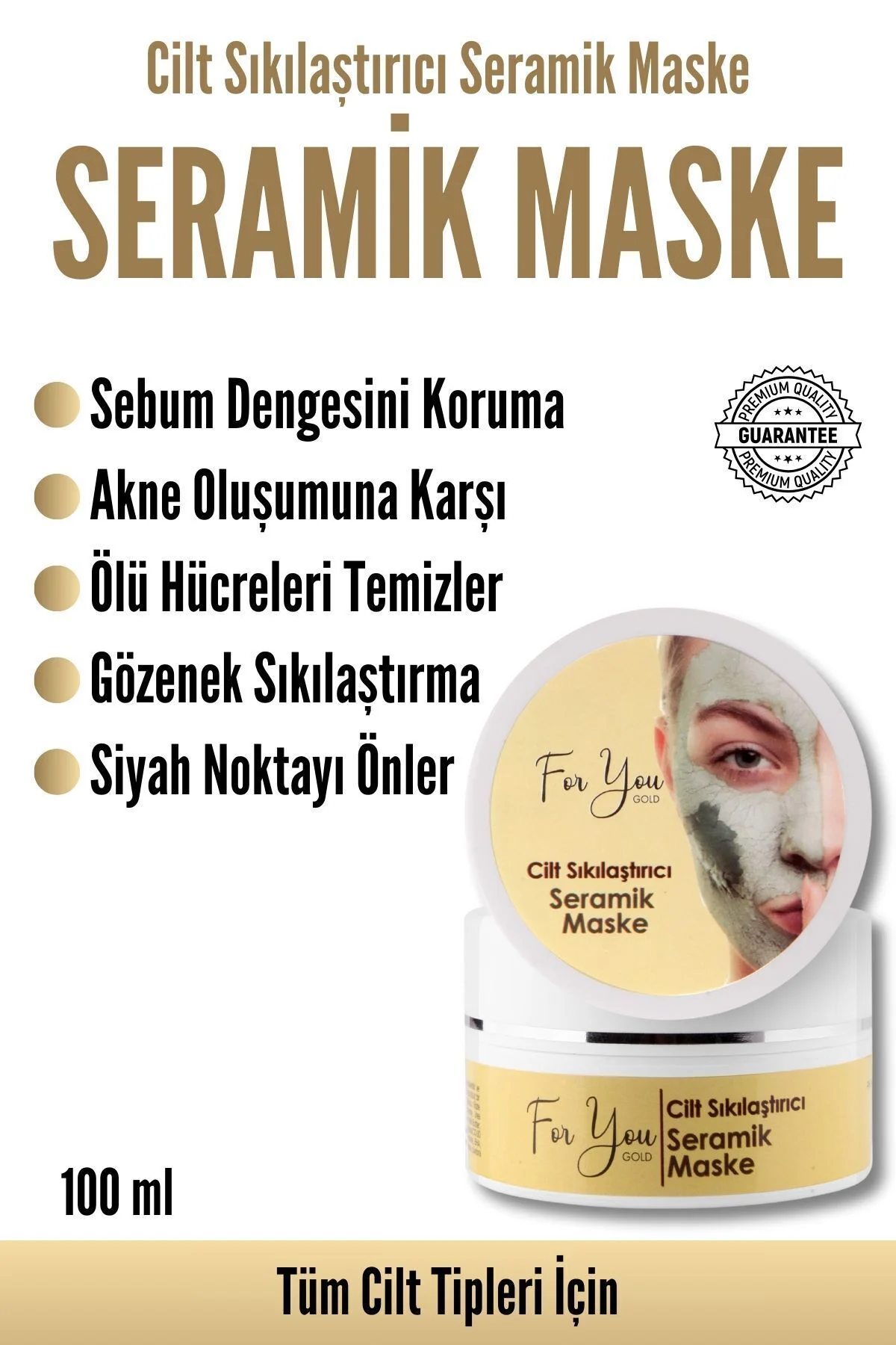 Gözenek Sıkılaştırıcı, Akne-sivilce Karşıtı, Cilt Sıkılaştırıcı, 